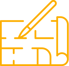 pencil and floorplan