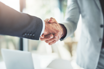 people shaking hands