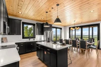 kitchen in cabin